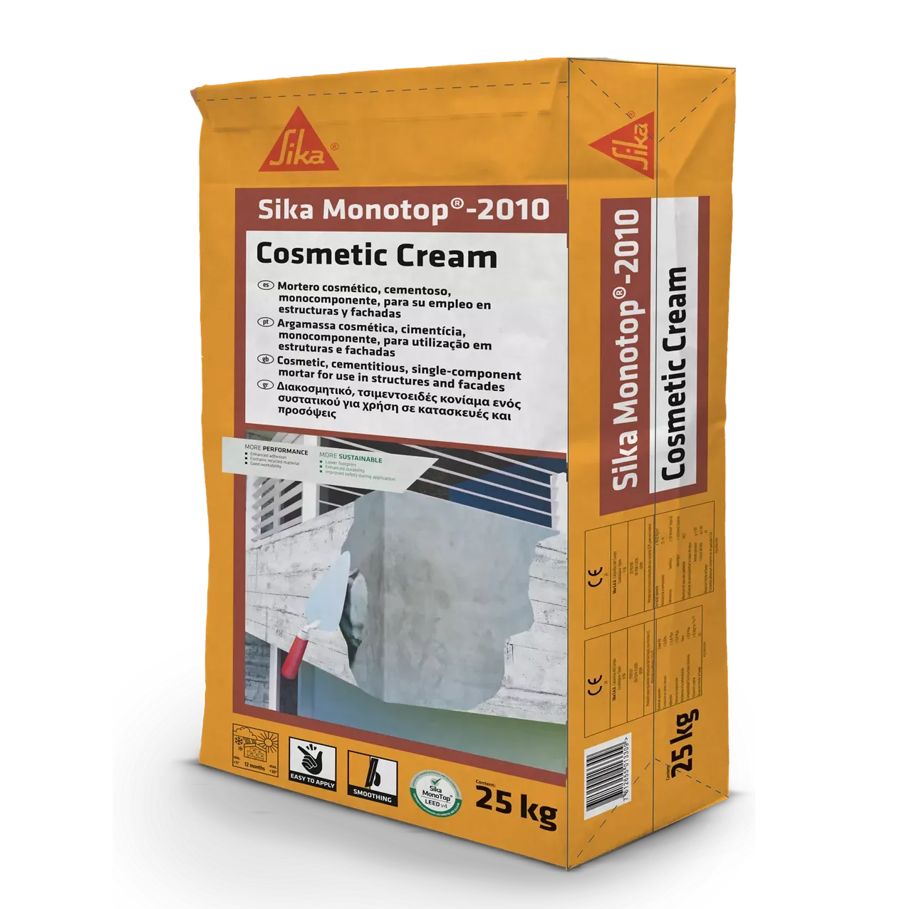 Sika MonoTop-2010 Cosmetic Cream